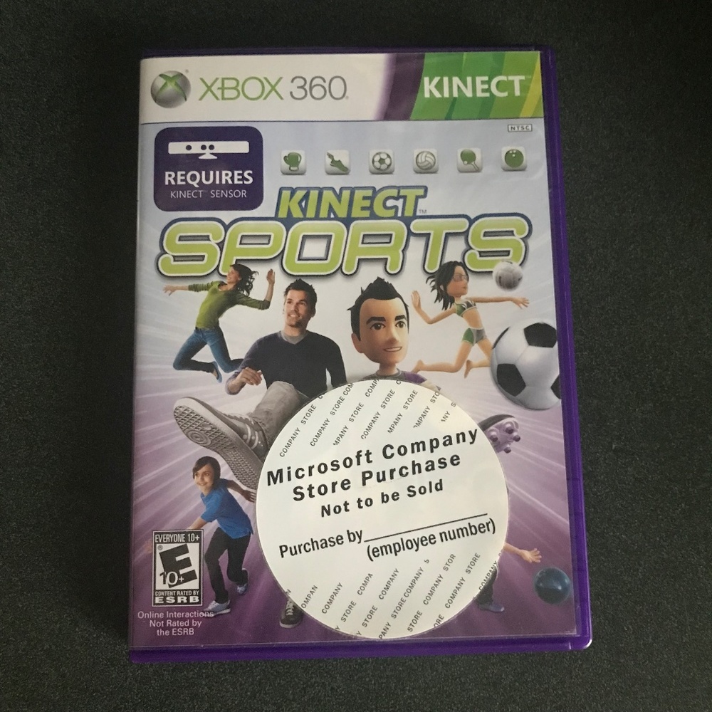 XBOX 360 Kinect Kinect Sports